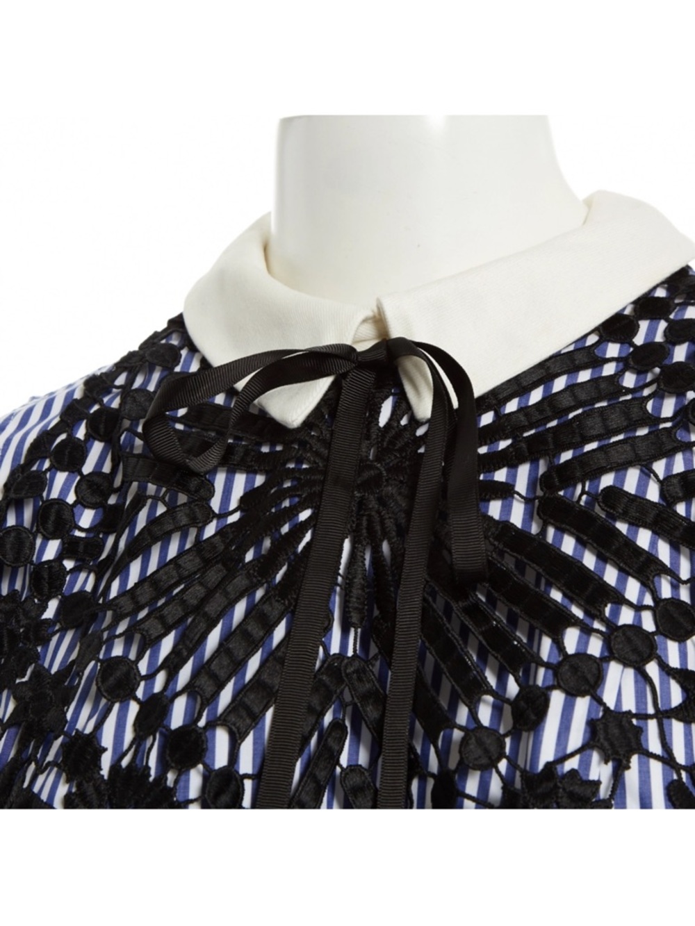 SELF-PORTRAIT stripe dress - size 4